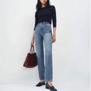 Reformation Cynthia High Rise along Jean Size 30
